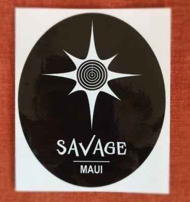 Savage Food Logo - Wild Food Plants of Hawai'i