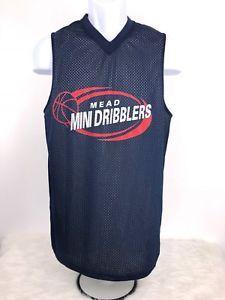 Messy Red G Logo - Reversible Basketball Jersey Mens Small (34 36) “Messy 99” Blue