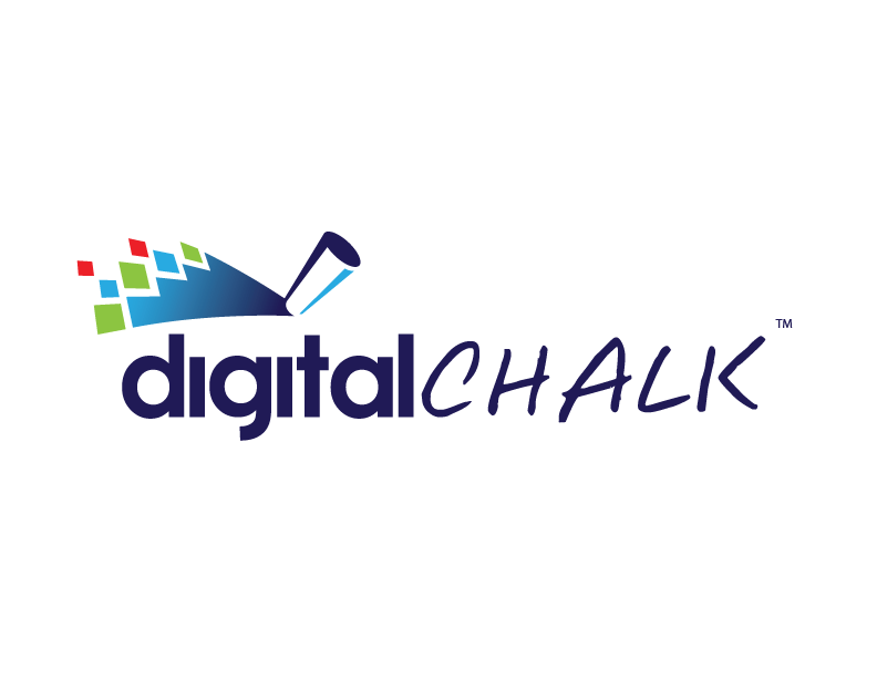 Chalk Company Logo - DigitalChalk. Online Training Software