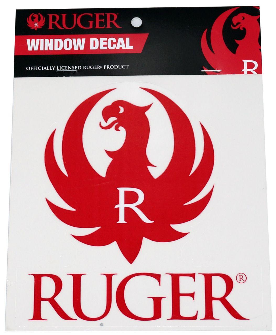 Ruger Eagle Logo - Ruger Red Eagle Window Decal - Merch2rock Alternative Clothing