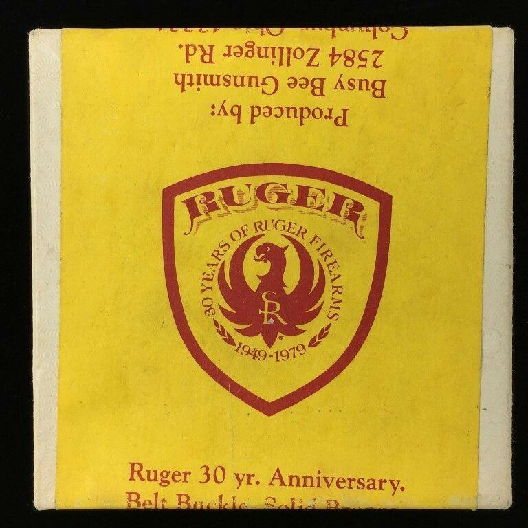 Ruger Eagle Logo - Vtg Nos 79 Sr Ruger 30 Year Anniversary Firearms Phoenix Eagle Logo ...