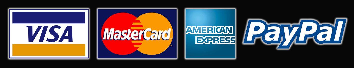 We Accept Credit Cards PayPal Logo - Credit Cards Now Accepted | Kane Carding