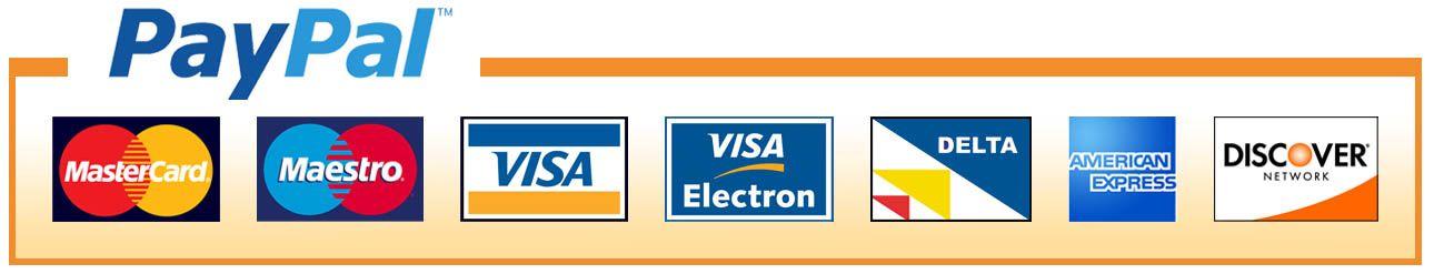 We Accept Credit Cards PayPal Logo - LogoDix