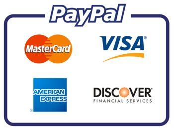 We Accept Credit Cards PayPal Logo - We are now Accepting Credit Cards - Ten Thousand Foot View