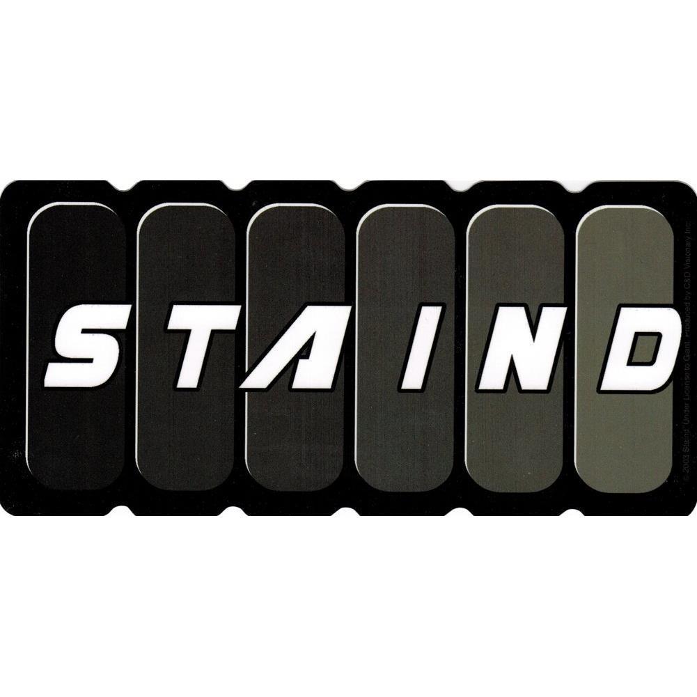 Staind Logo - Staind Grey Logo Sticker – RockMerch