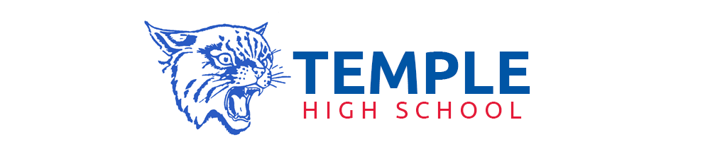 Temple High School T Logo - Temple High School