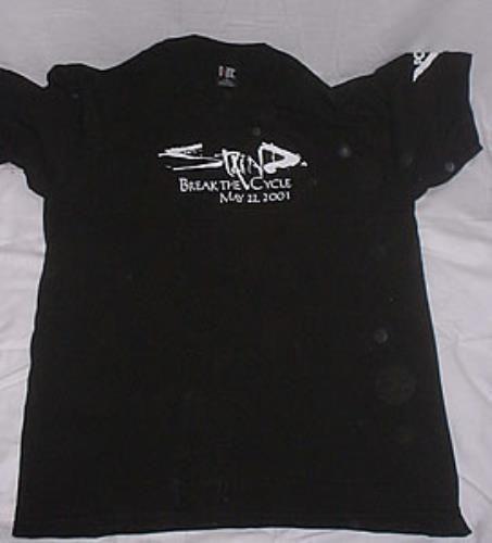 Staind Logo - Staind Break The Cycle US Promo t-shirt (203222)