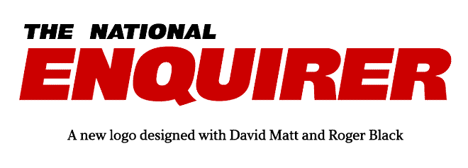 National Enquirer Logo - List of Synonyms and Antonyms of the Word: national enquirer logo