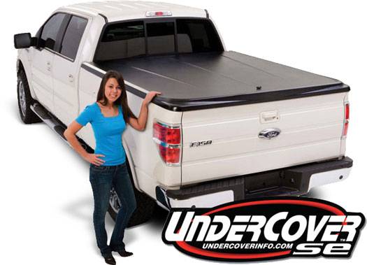 Undercover Bed Cover Logo - Undercover UC2086 SE Textured Tonneau Cover Ford F150 5.5' Bed 2004 2008
