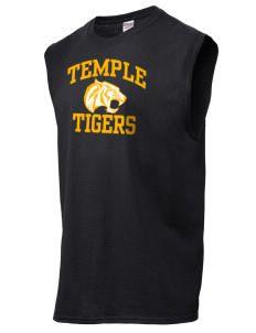 Temple High School T Logo - Temple High School Tigers Men's T-Shirts - Sleeveless