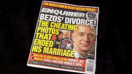National Enquirer Logo - National Enquirer takes aim at Bezos' divorce - CNN Video