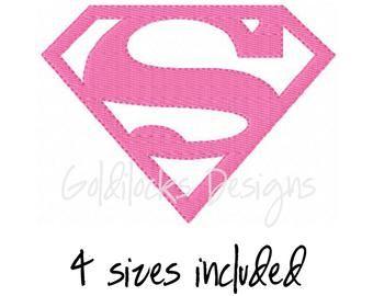 Pink Supergirl Logo - Supergirl logo | Etsy