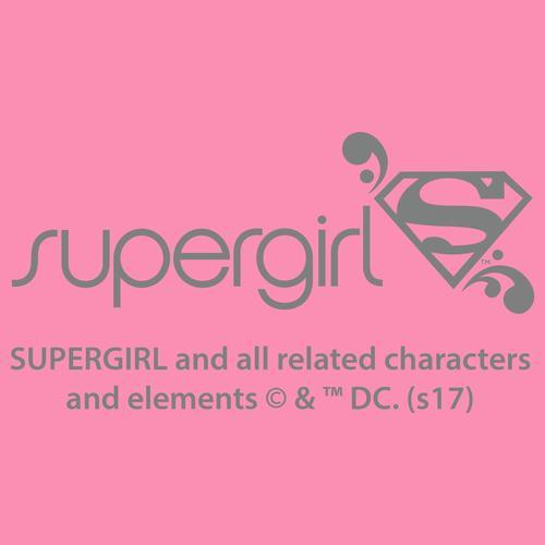 Pink Supergirl Logo - DC Comics Supergirl Logo Classic Official Women's T-shirt (Pink ...