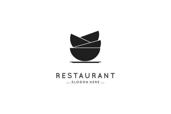 Artistic Black and White Restaurant Logo - Restaurant Logo by graphix_shiv on Envato Elements