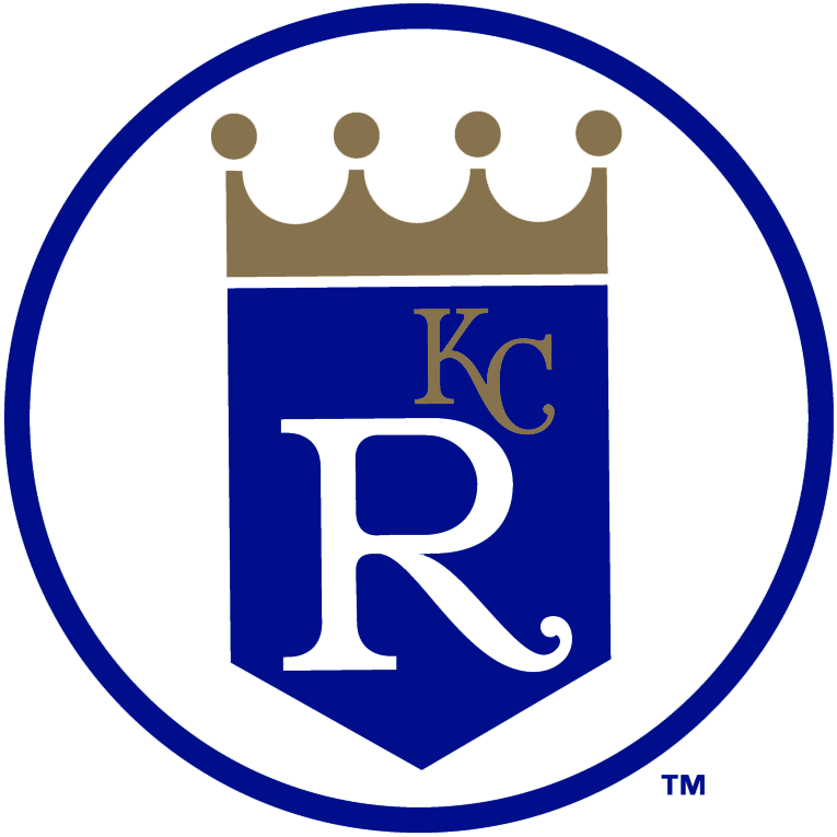 KC Circle Logo - Kansas City Royals Alternate Logo League (AL)