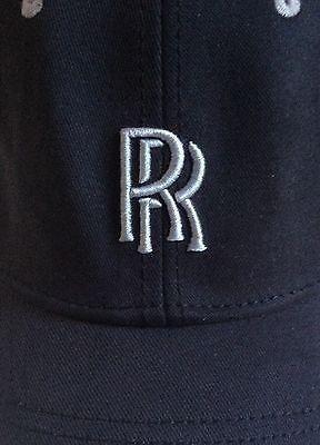 Blue RR Logo - ROLLS ROYCE PHANTOM Baseball Hat Ball Cap RR Logo Blue Adjustable ...