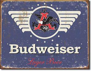 Budweiser Lager Logo - Budweiser Label 1936 Logo Anheuser Busch Bud Lager Beer Alcohol