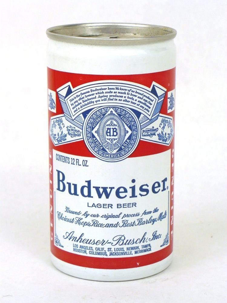 Budweiser Lager Logo - Tavern Trove : Budweiser Lager Beer