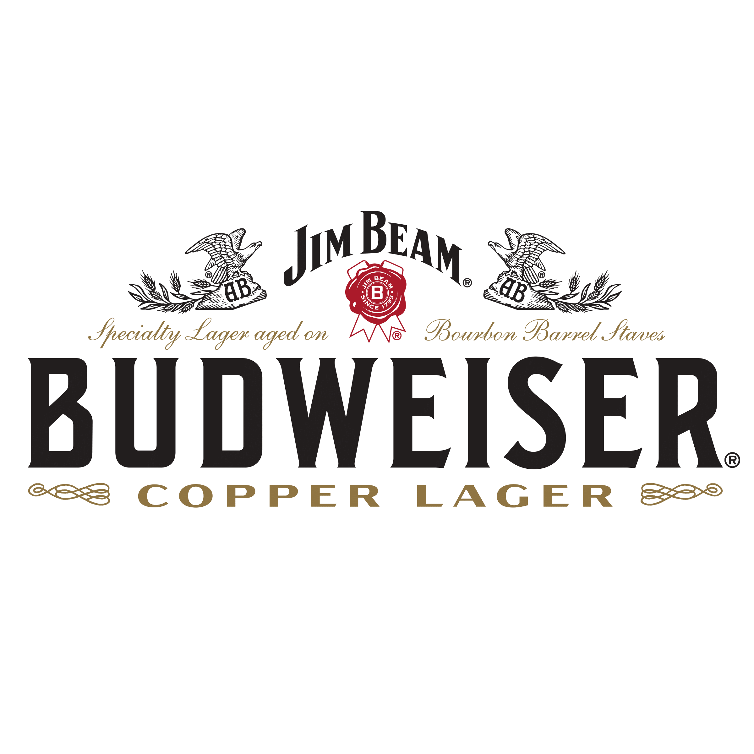 Budweiser Lager Logo - Bud Copper Lager Logo 1