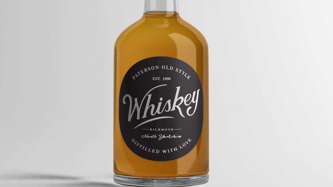 Vintage Whiskey Logo - Vintage Whiskey Logo Speed Design 