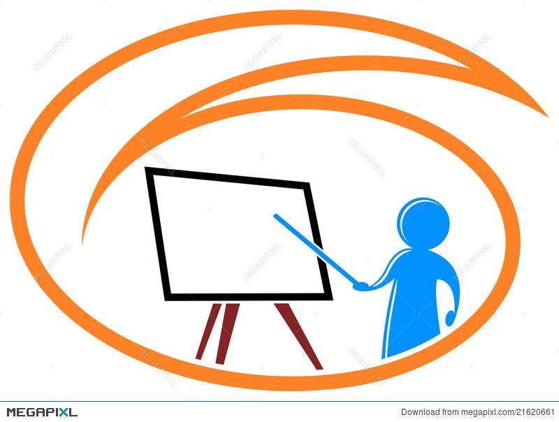 Teaching Logo - Teaching Logo Illustration 21620661 - Megapixl
