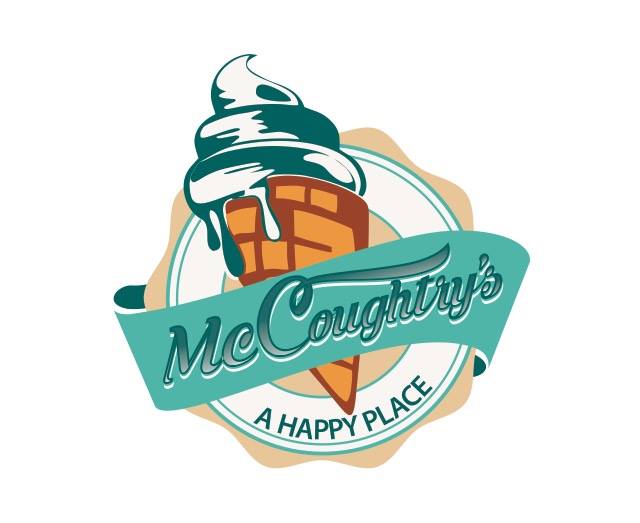 Ice Cream Store Logo - McCoughtry's Ice Cream. Logo Now Atlanta