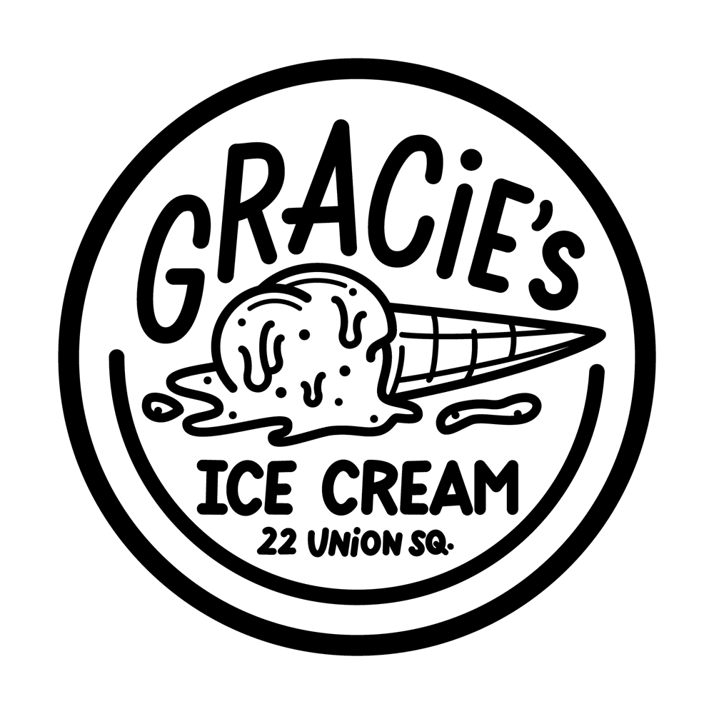 Ice Cream Store Logo - Gracie's Ice Cream | Union Square's Ice Cream Shop