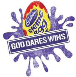 Cadbury Egg Logo - They're back. And they want to GOO you