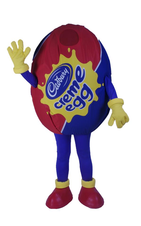 Cadbury Egg Logo - Cadburys Creme Egg Character Costume. Costumes with Character