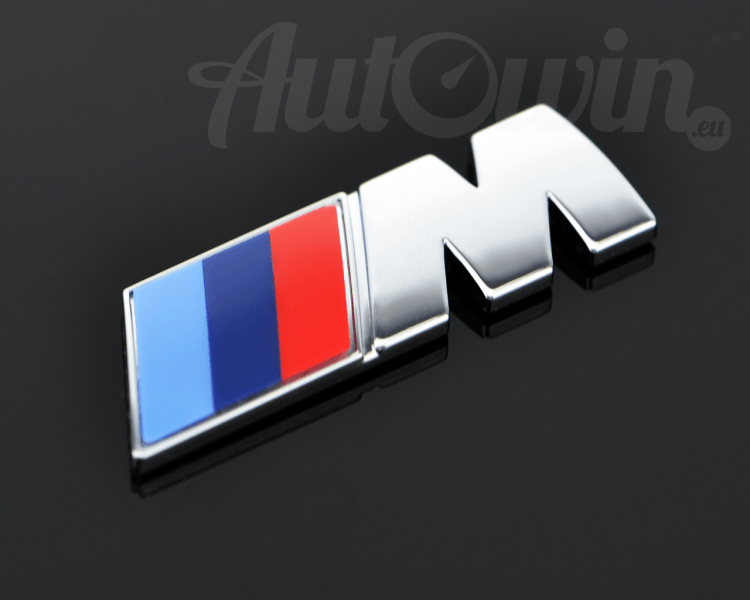 BMW M Sport Logo - Genuine ///M Sport Tri Color Emblem Logo Original OEM