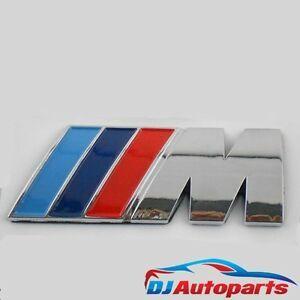 BMW M Sport Logo - BMW M Sport M Tech Boot Chrome Silver Badge for 1,3,5,6,7 Series ...