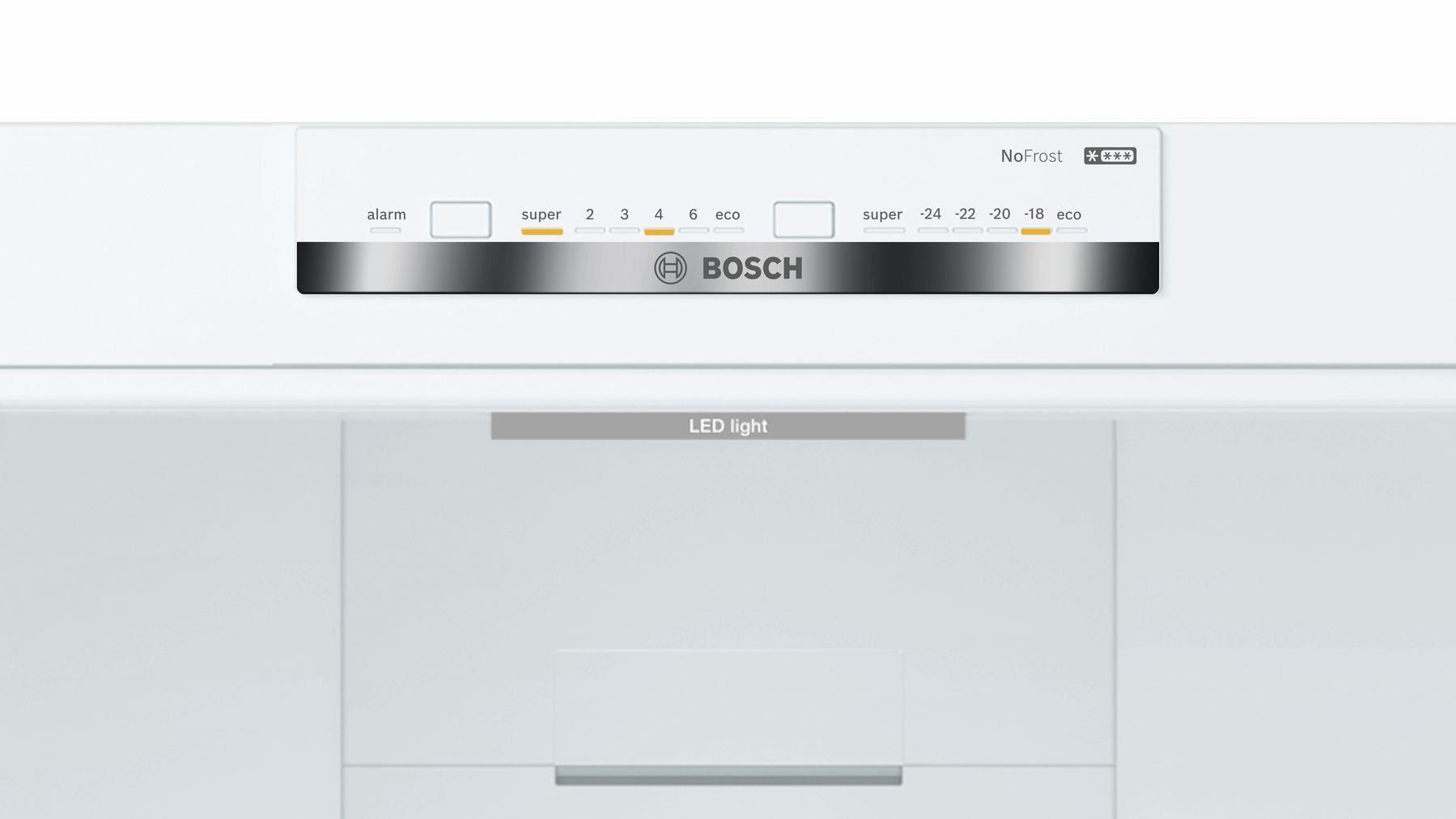 Bosch Appliance Logo - Buy the Bosch Serie 4 Freestanding Vario Style Fridge Freezer KGN36IJ3AG
