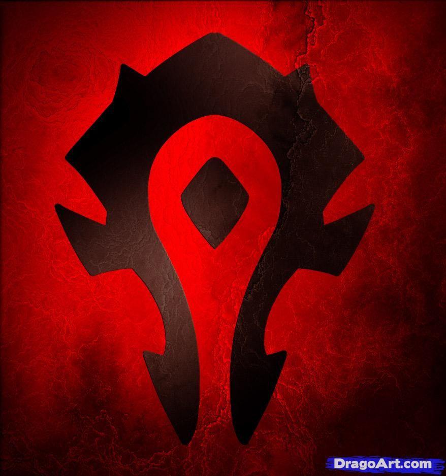World of Warcraft Horde Logo - How To Draw Horde Horde World Of Warcraft 1 000000009328 5