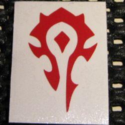 World of Warcraft Horde Logo - Buck It 13 (World Of Warcraft Logo) Custom Designs, LLC