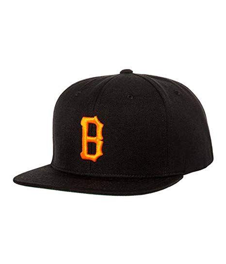 Black and Orange B Logo - Amazon.com: Black Scale Mens The B Logo Snapback Baseball Cap Black ...
