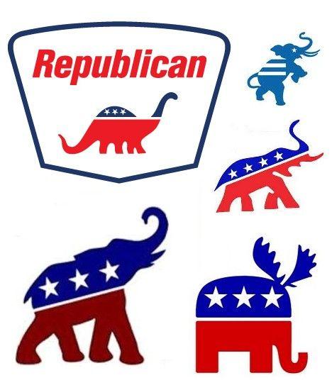 Republican Logo - Political Animal: The Ever-Evolving Republican Elephant Logo | Urbanist