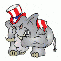 Republican Elephant Logo - G.O.P. Republican Elephant | Brands of the World™ | Download vector ...