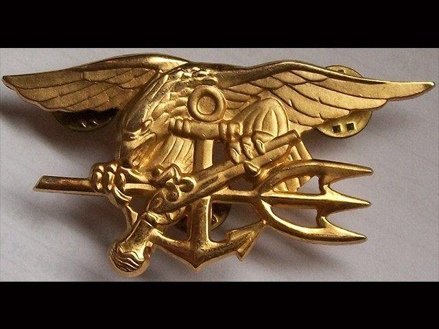 Seal Trident Logo - Taya Kyle: 'Eagle's Head Bowed' on SEAL Trident 'to Represent ...
