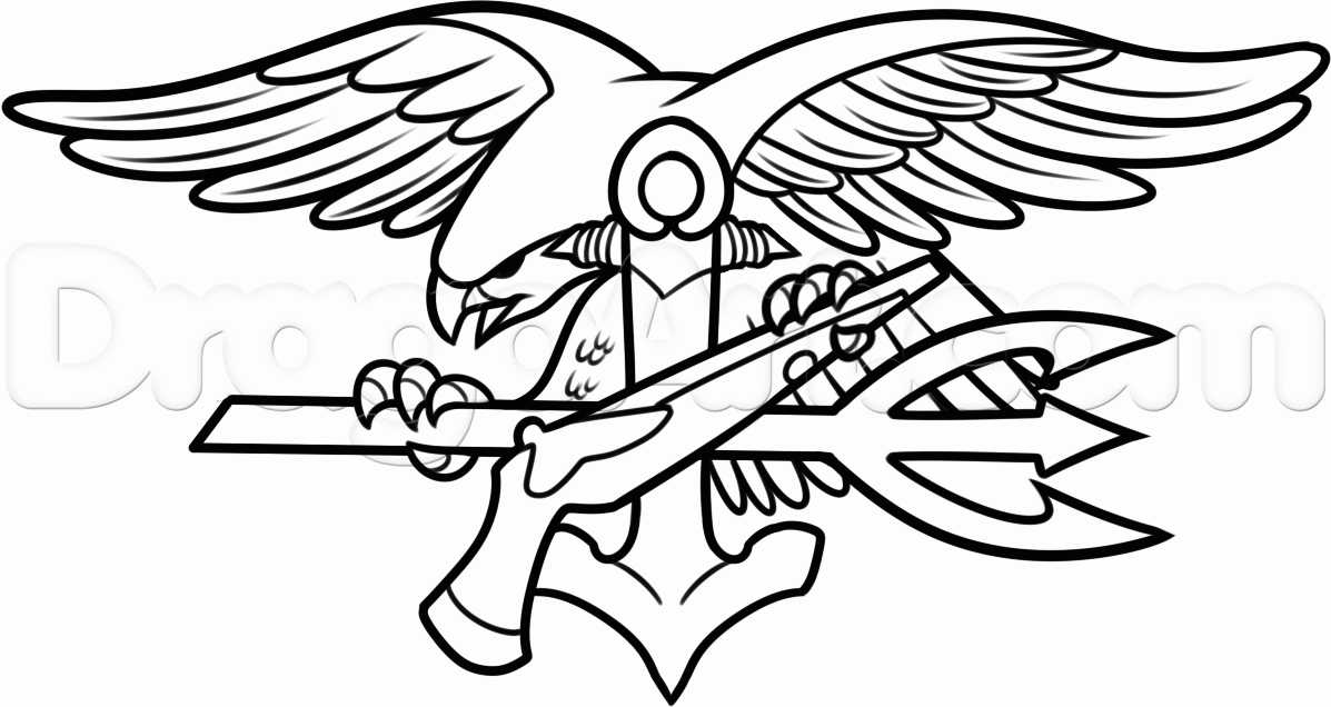 Navy Trident Logo - Navy SEAL Trident Logo free image