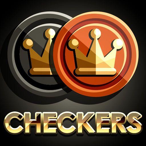 Checkers Game Logo - Checkers Royale by North Sky Games