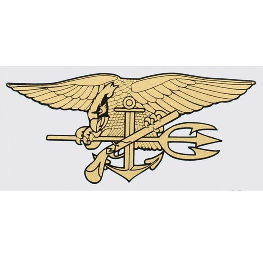 Navy Trident Logo - US Navy SEAL Logo Car Decal