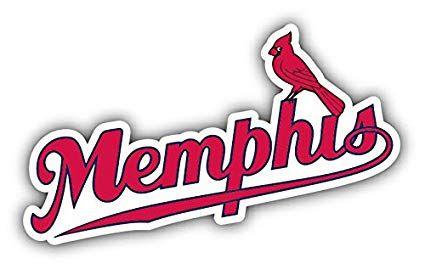 Redbirds Baseball Logo - Memphis Redbirds MiLB Baseball USA Sport Logo Vinyl Sticker 5 X 3 ...