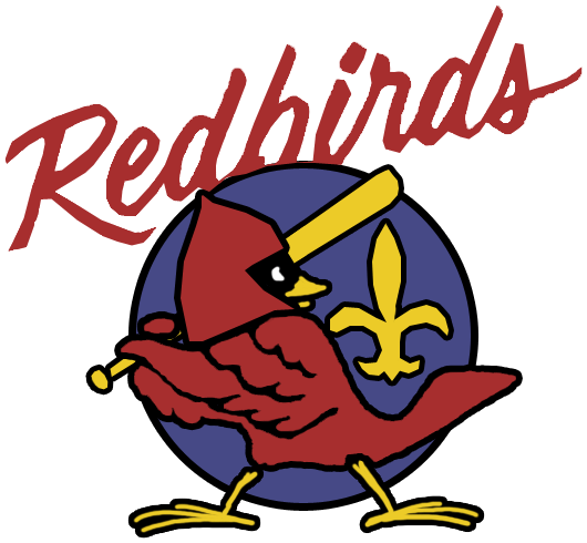 Redbirds Baseball Logo - Louisville Redbirds Primary Logo - American Association (AA) - Chris ...