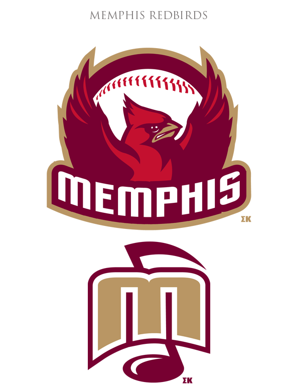 Redbirds Baseball Logo - Memphis Redbirds request - OOTP Developments Forums