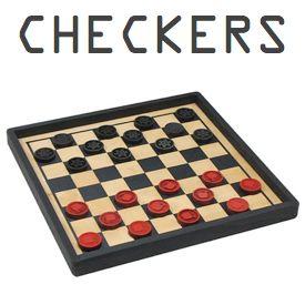 Checkers Game Logo - games blog: free web checker games