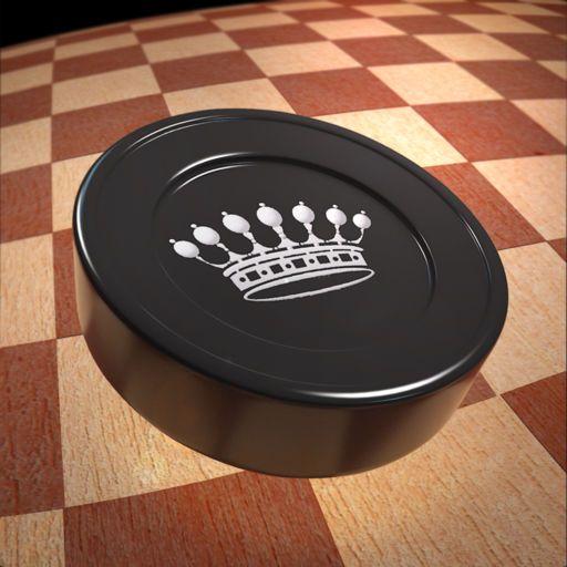 Checkers Game Logo - Pool checkers by Itchigoo