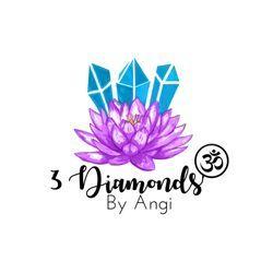 3 Diamonds Logo - 3 Diamonds - Reiki - 820 E Chapman Ave, Fullerton, CA - Phone Number ...