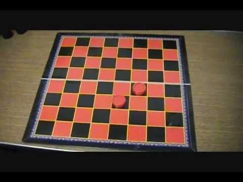 Checkers Game Logo - CHECKERS END GAME: How to Flush the King Out of the Double Corner