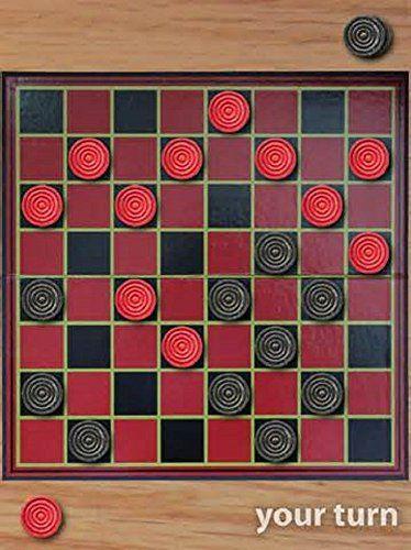 Checkers Game Logo - Checkers: Checkers Book: Checkers Game: Checkers Strategy ...