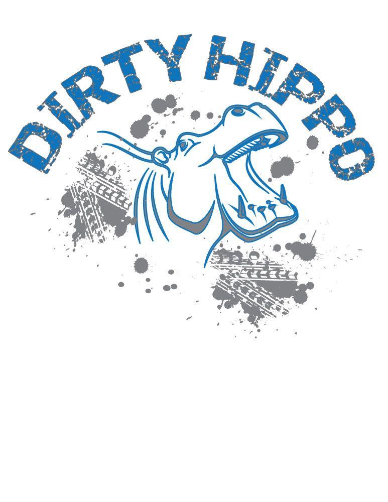 Hippo Sports Logo - Personable, Modern, Clothing Logo Design for Dirty Hippo by Dawn ...